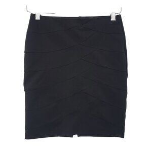 Joe Benbasset Black Bodycon Pencil Skirt Size M Minimalist Chic Office Party